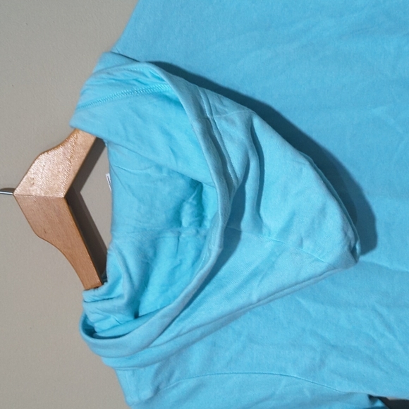 Aqua Nike funnel neck sweatshirt - Picture 7 of 7